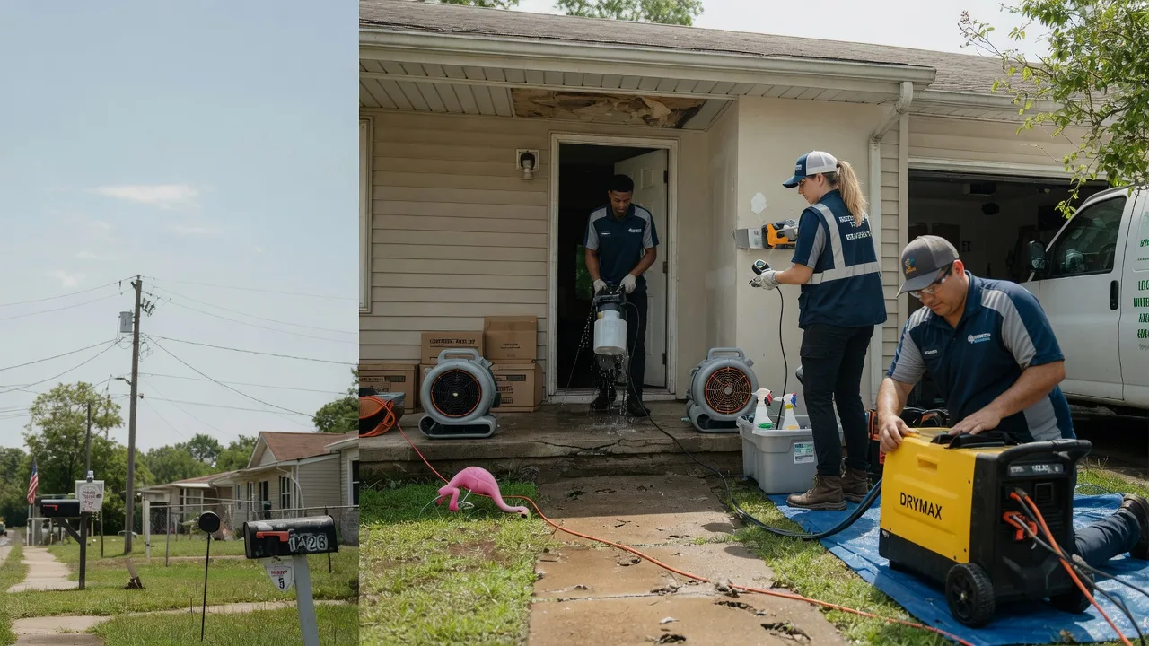 Storm Damage Water Removal in Fall Branch, TN near me